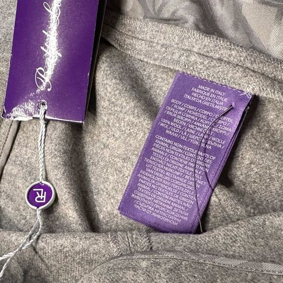 Ralph Lauren Collection * Fall 2023 Grey Harrison Flannel Jodhpur Pant - Picture 16 of 17